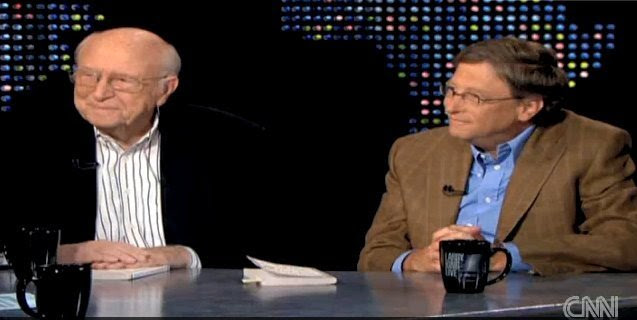 steve jobs and bill gates photo. Bill Gates on CNN