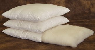 Black Friday Holy Lamb Organics Wool Bed Pillow - Standard - Extra Thick Fill Deals