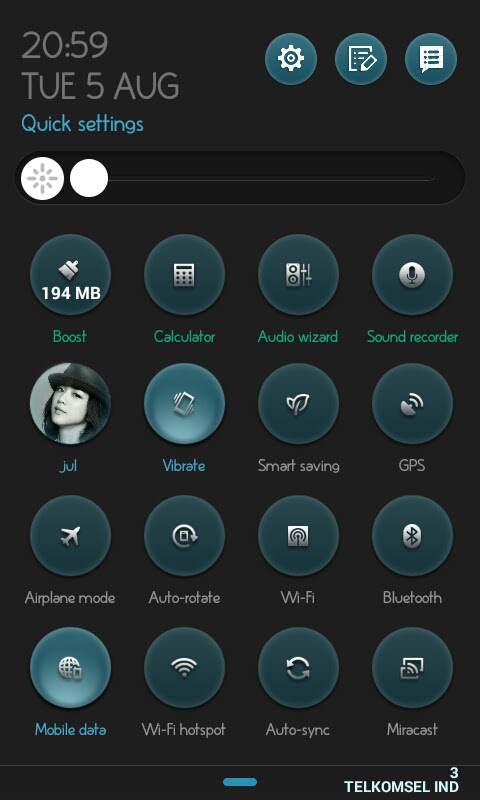Status Bar zenfone4