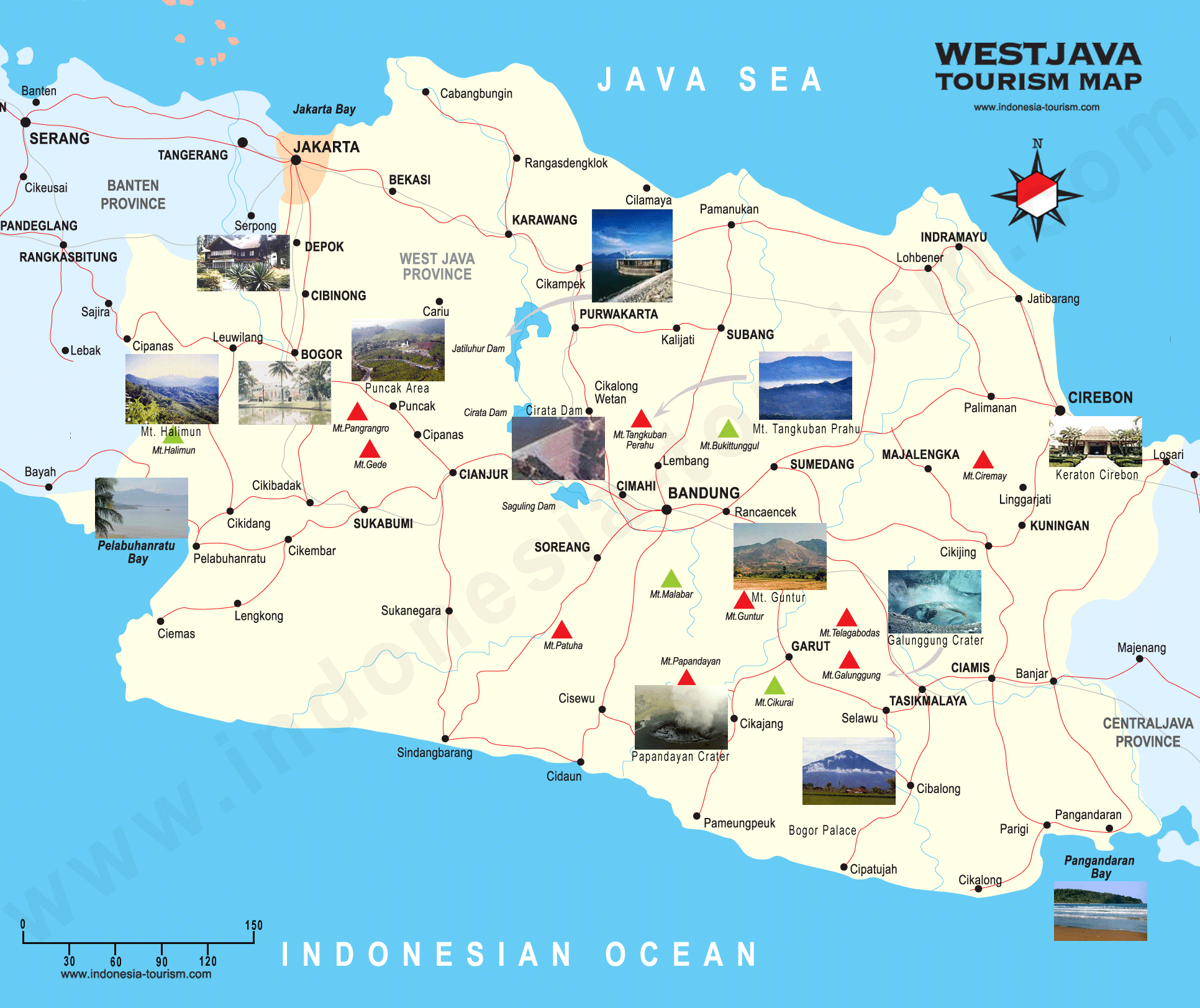 West Java Map  Peta Jawa Barat