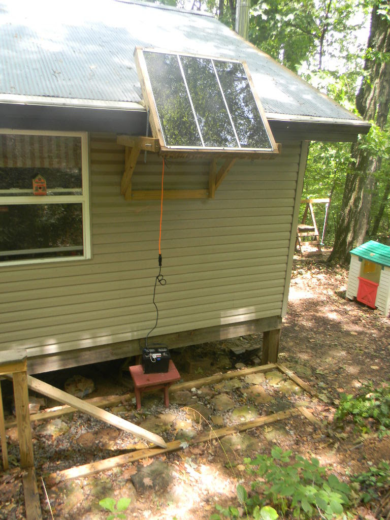 Solar panel mounting - Small Cabin Forum