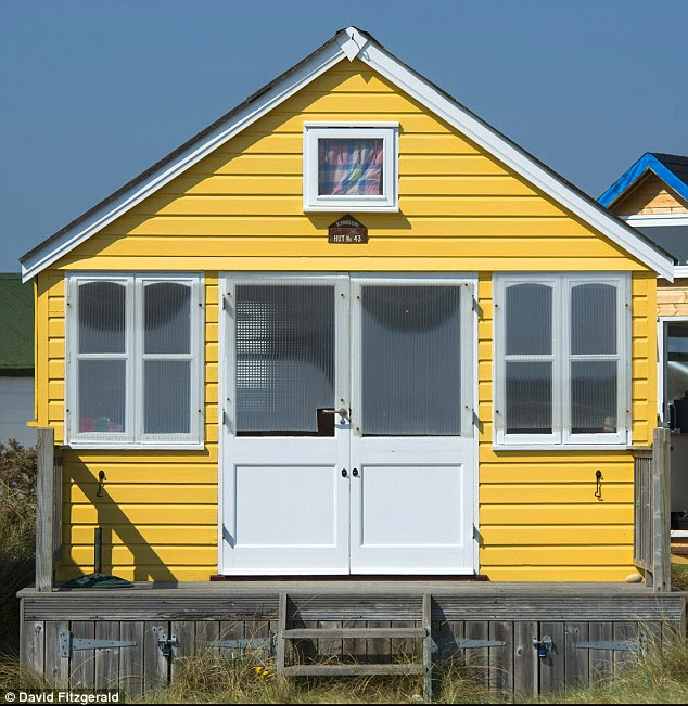 The hut's current owner is planning to build a new timber cabin that will use space 'more efficiently'