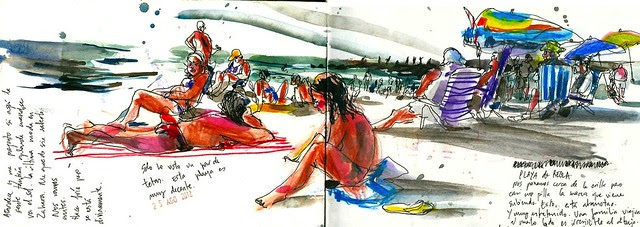 Playa de Chipiona. 2012