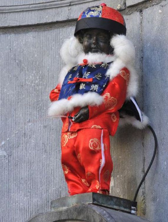11 The Outfits Manneken Pis Wears