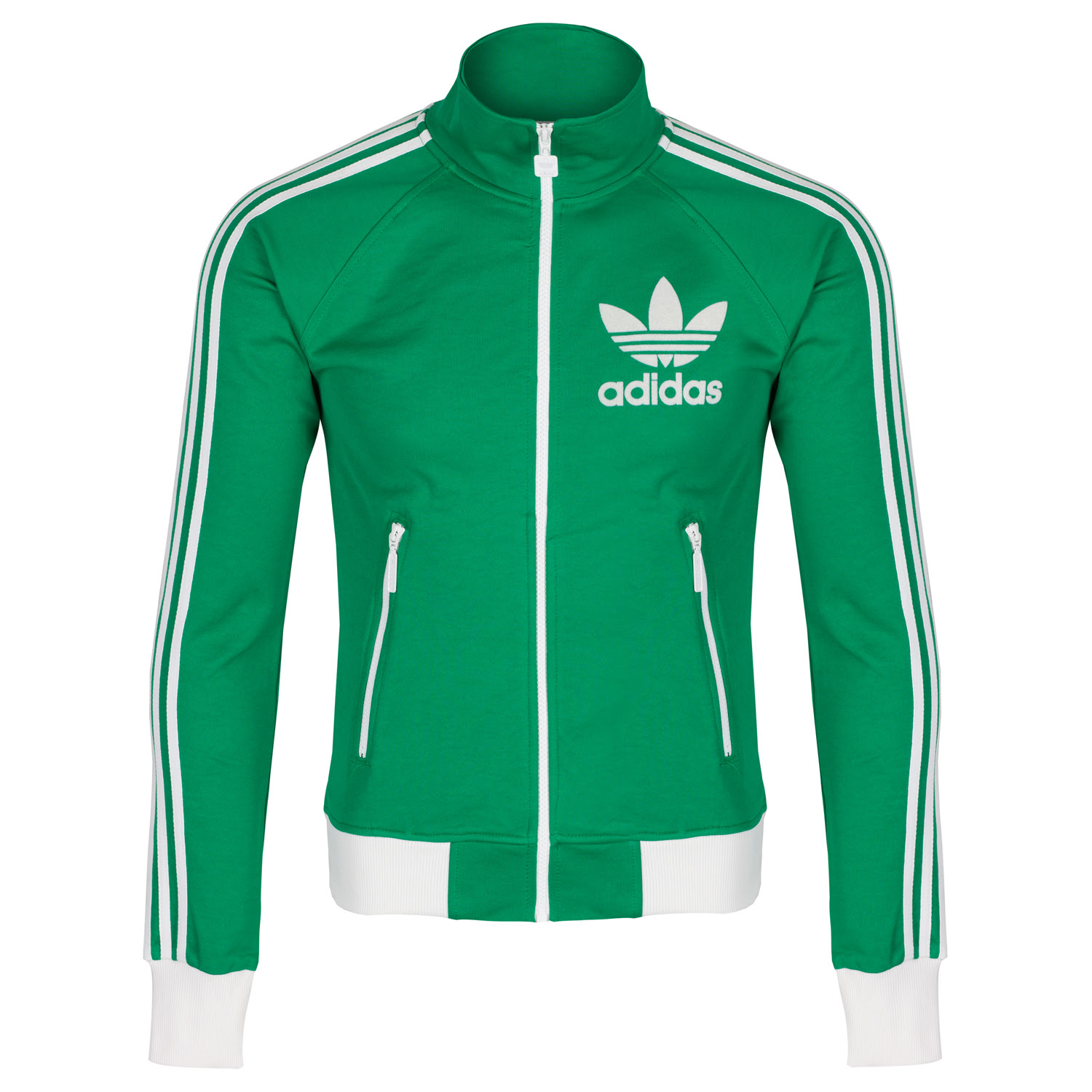  adidas  Originals  Mens 3 Stripe 80 s Retro Track Top 