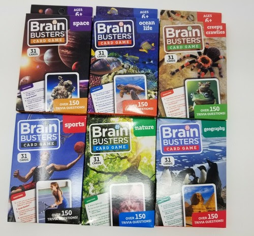 The Best After Sale Service Brain Busters 150 Trivia Questions Nature Sports Geography Ocean Life Bugs Free Shipping Exchanges Www Eyeboston Com