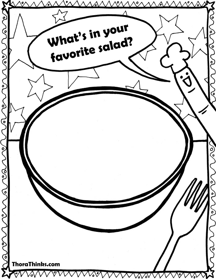 Fruit salad coloring pages download and print for free