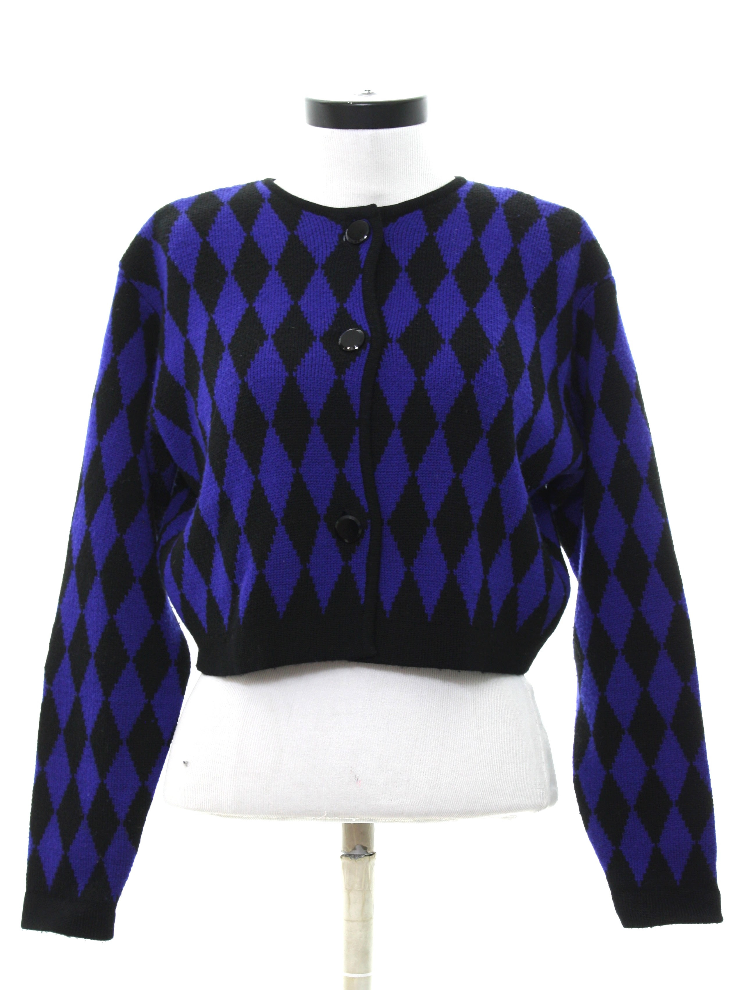 royal blue button cardigan sweater pattern dress
