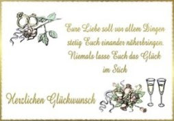 Grußkarten Hochzeit