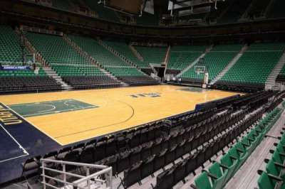 this seat is near home team tunnel at vivint smart home arena this seat is near home team tunnel at vivint smart home arena