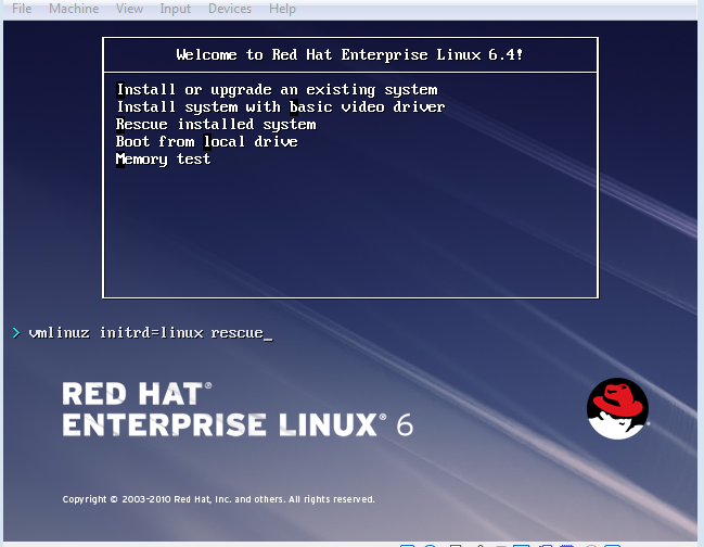 linux command generate key in linux Rescue  Labin  Mode