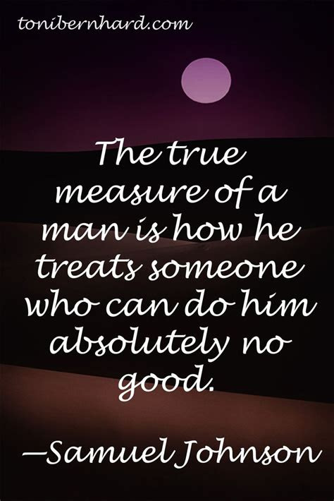 true measure   man     treat