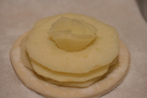 Persimmon & Apple Puff Pastry Tart