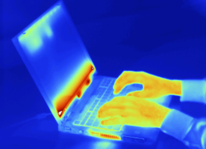 Stealing Data From Computers Using Heat