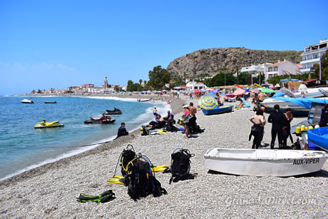 Resultado de imagen de playa de motril