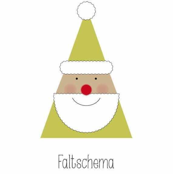 como fazer caixa presente de papel papai noel natal 1