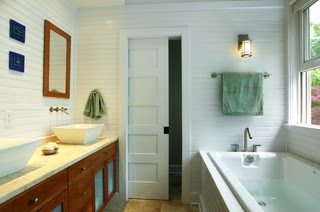 surfers end bath eclectic bathroom