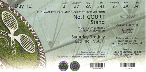 Wimbledon tickets
