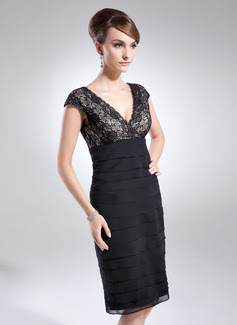 Special Occasion Dresses - فستان قصير أسود - لاريتا مول