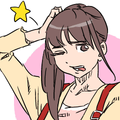てへぺろコレクション Lineクリエイターズスタンプ Lineで使えるスタンプを紹介 スタンプひろば