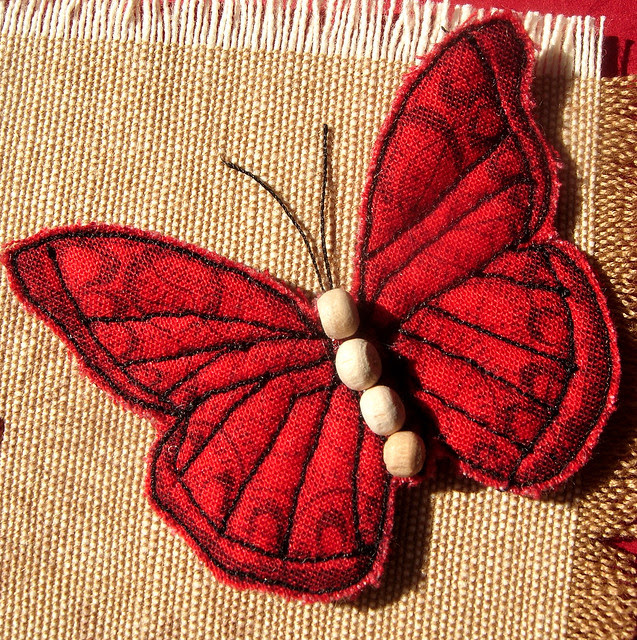 Stitched Butterfly