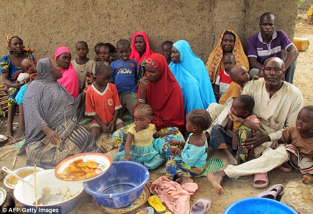 Poverty: Millions of Nigerians are living in poverty, despite the country earning huge profits from its oil deposits 