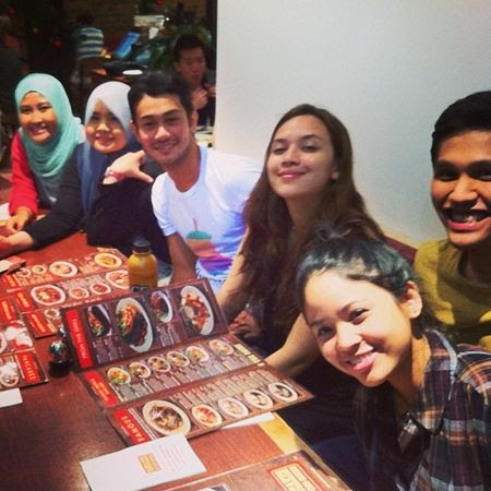 gambar bulan madu farid kamil diana danielle