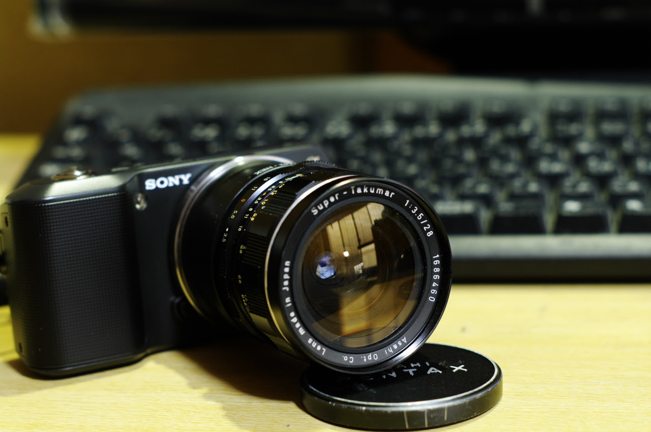 Nex 3 スーパータクマー28mm ブラ撮り日記