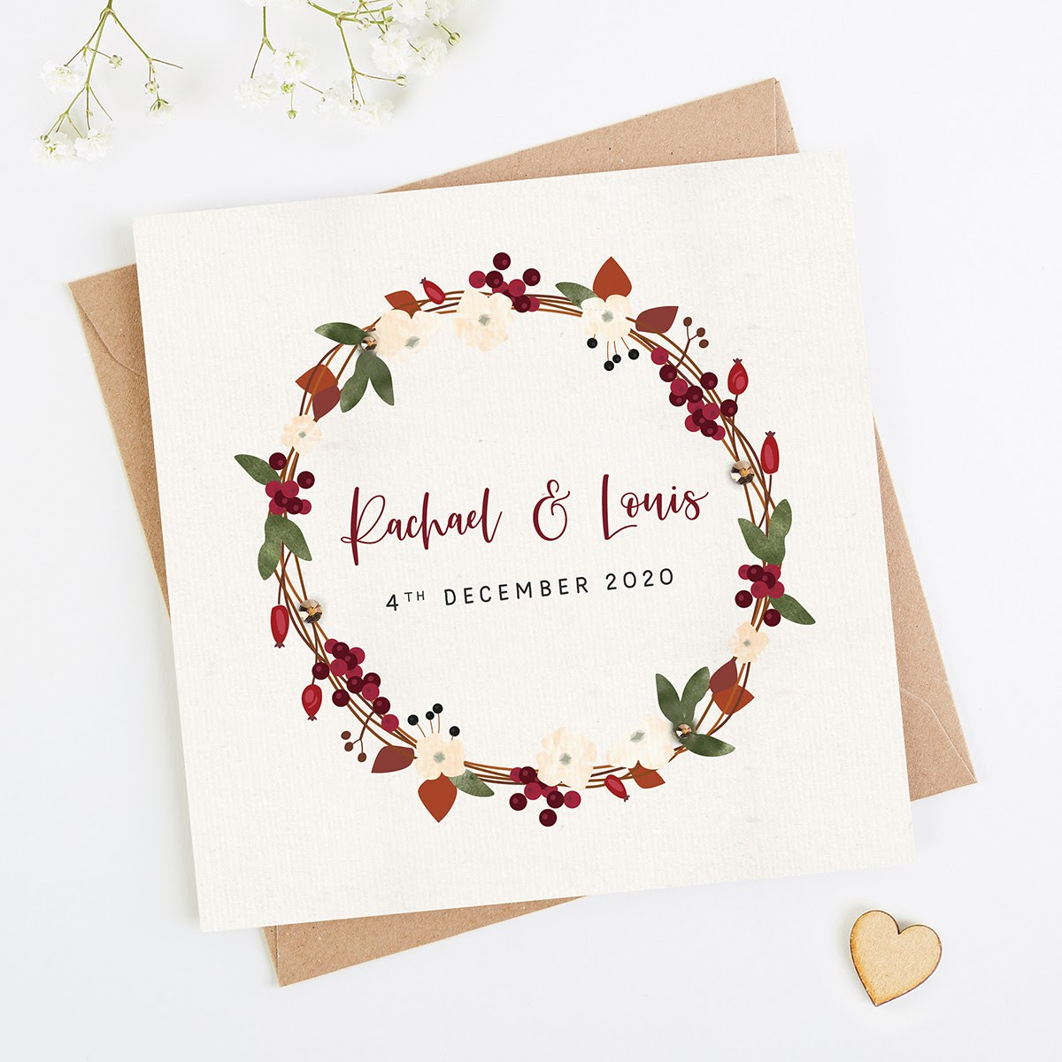 Desain Undangan Pernikahan Modern