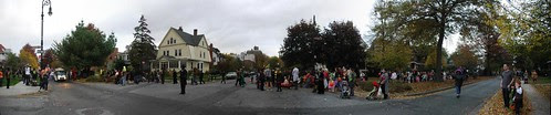Panorama: Prospect Park South Halloween Parade 2009