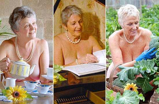 Dez anos depois e já na terceira idade, as Garotas do Calendário voltam a posar nuas