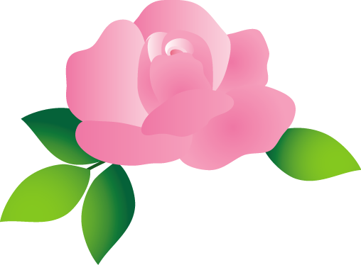 可愛いバラ 薔薇 のイラスト 無料イラスト フリー素材