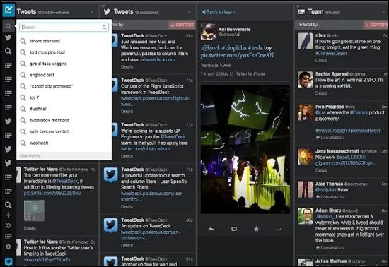 TweetDeck Chrome