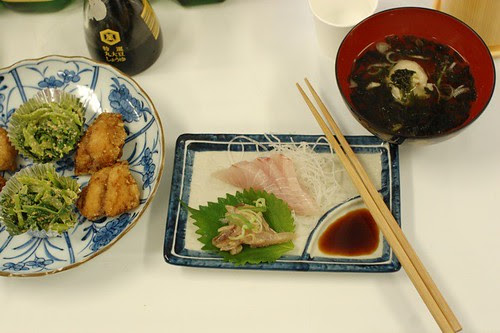Free dishes for tourists
