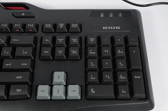 羅技入門款電競鍵盤g105 開箱 6顆自訂g鍵 巨集 3組設定 Led背光 Sinchen 3c 部落格