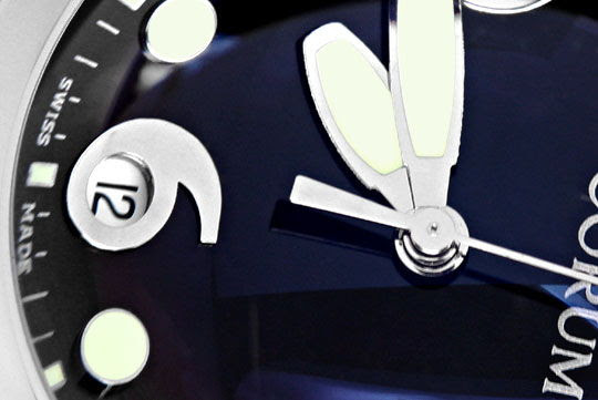 Originalfoto CORUM XXL HERREN-UHR BUBBLE EDELSTAHL