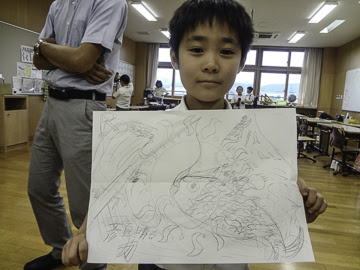 4年 ソーラン節 クラス大漁旗 ラーニングトピックス 立命館小学校