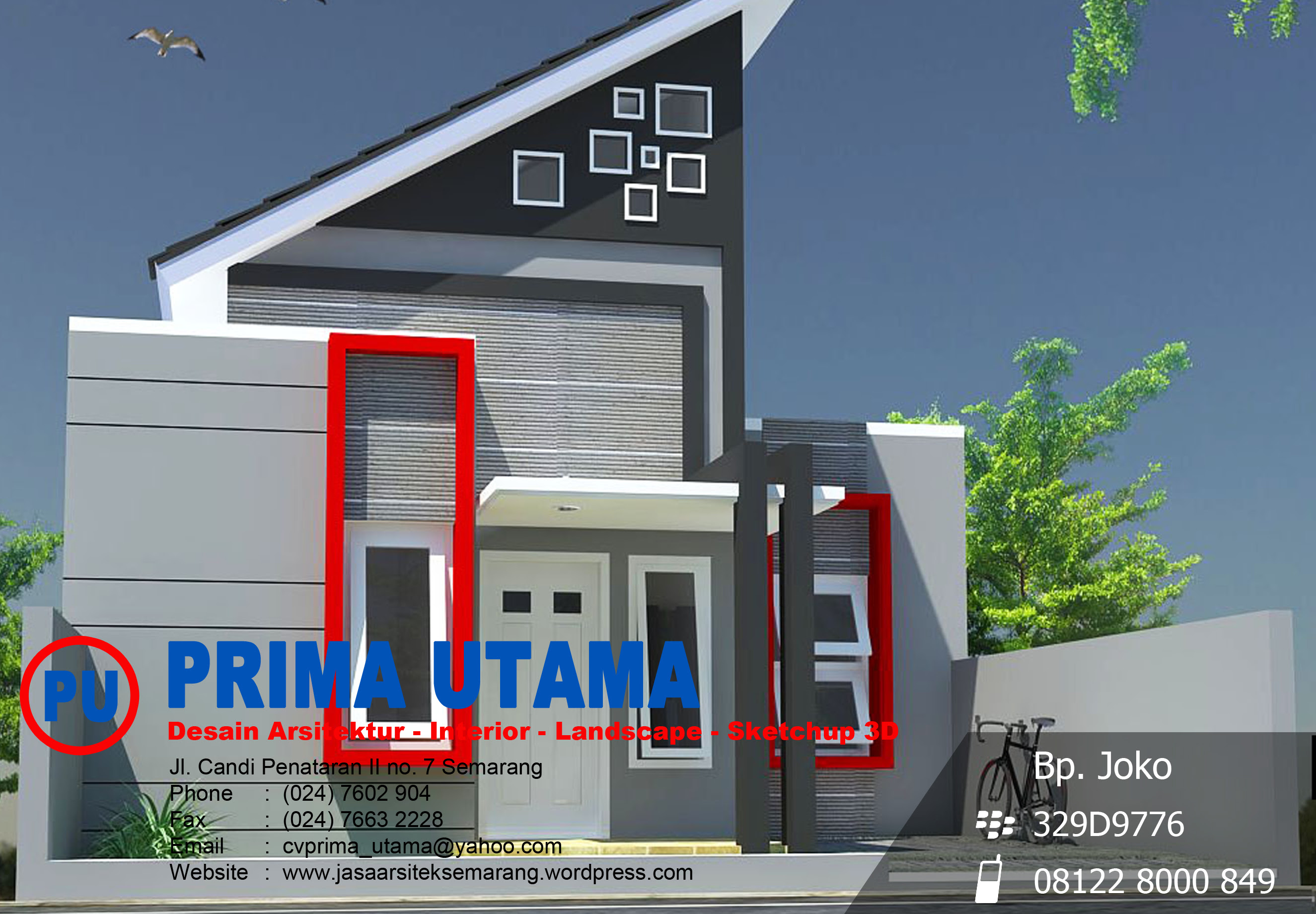 Rumah Minimalis Futuristik