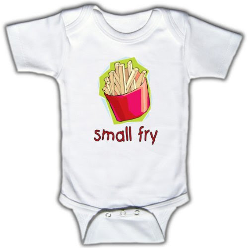 funny onesies. Small fry - Funny Baby Onesie