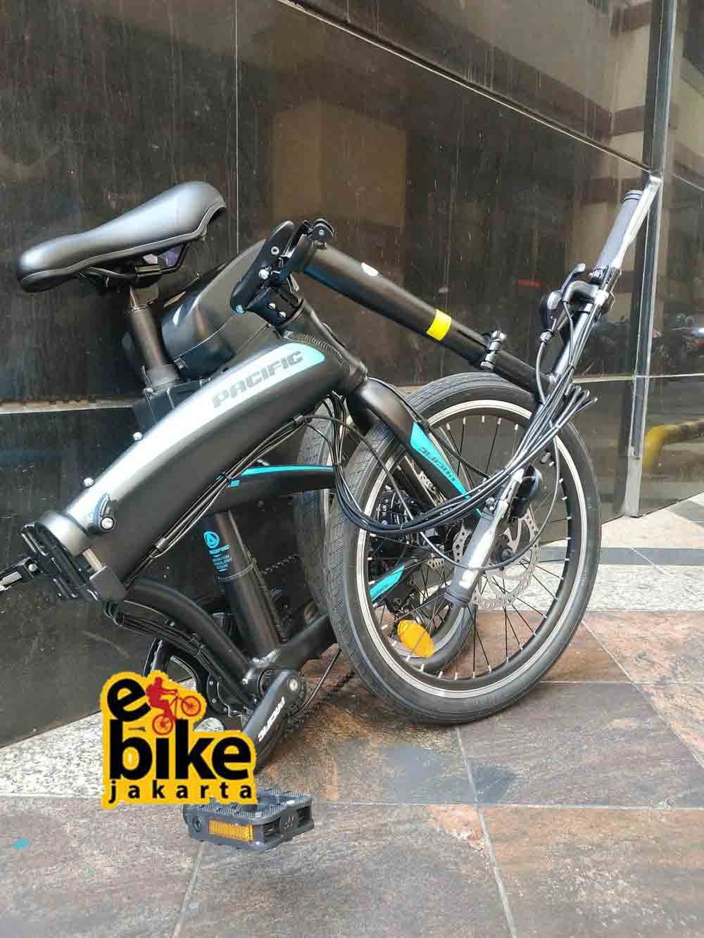 Jual Custom Sepeda Listrik Lipat Pasific Noris | Hub ...