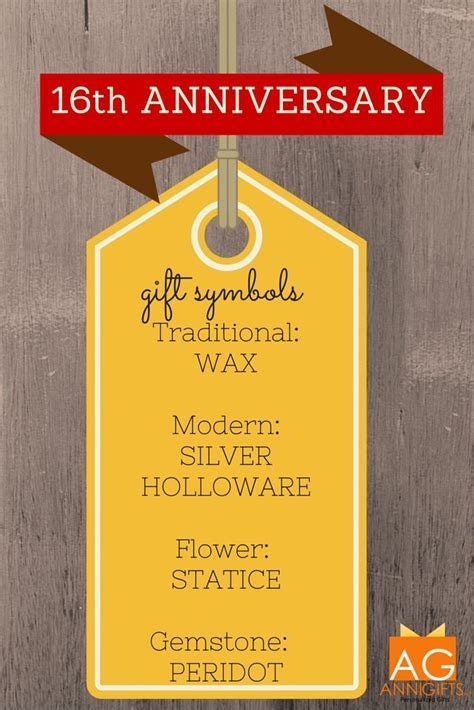 1000  images about 16th Anniversary Gift Ideas on  