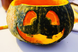 zucca mantovana intagliata halloween