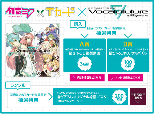 お知らせ 初音ミク Tカード 申込みは11月末まで ぐらコレ ではtカードデザインのカードも配布しちゃうよ 初音ミク公式ブログ