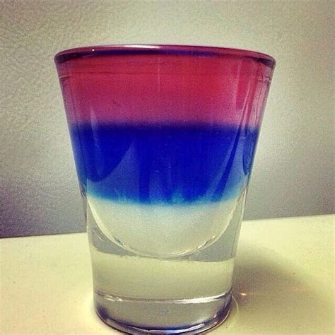 rum chata blue curacao vodka   drop  grenadine