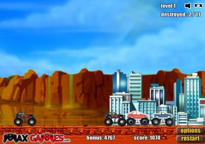 Monster Trucks Attack