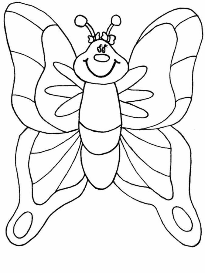 Butterfly Coloring Pages For Preschool at GetColorings.com ...