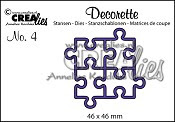 Decorette stans no. 4 / Decorette die no. 4