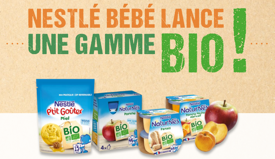 Nestle Lance Une Gamme Bio De Petits Pots Et Biscuits Pour Bebe Un Article De Regalez Bebe