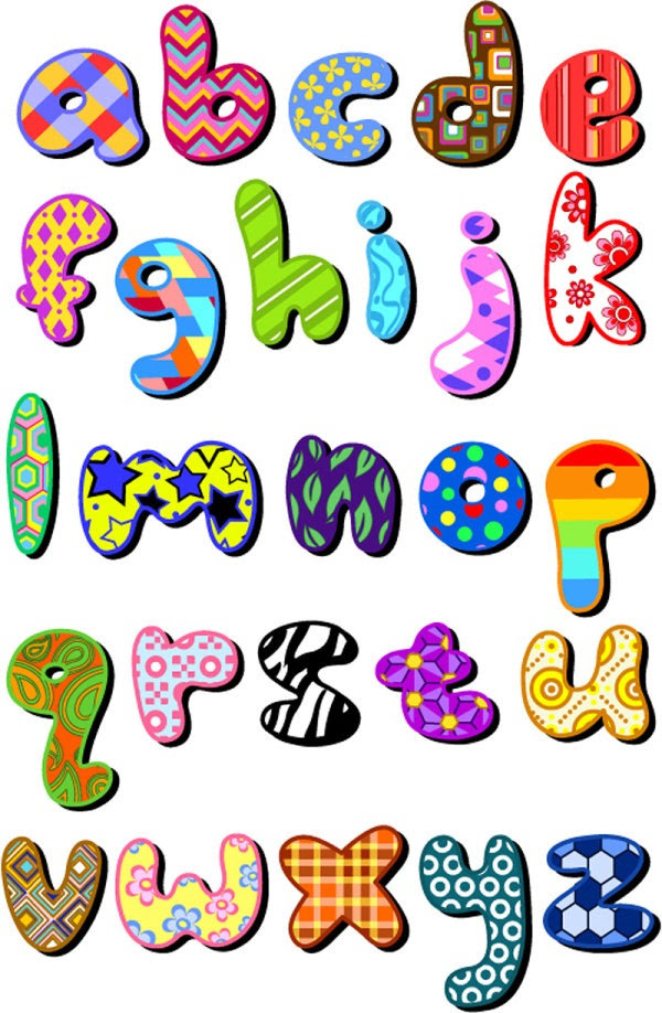 printable cute alphabet letters clip art library