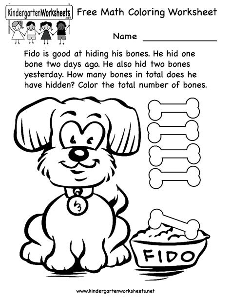 These counting coloring sheets help preschoolers learn their numbers and colors all at once. kindergarten math coloring pages coloring home